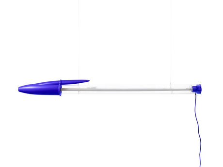 Seletti BIC© Lamp – Lampada LED Transparente/Blue | Design Contemporaneo