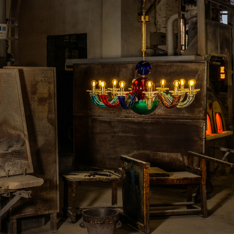 Venini - Lampadario Gio Ponti 99.80.