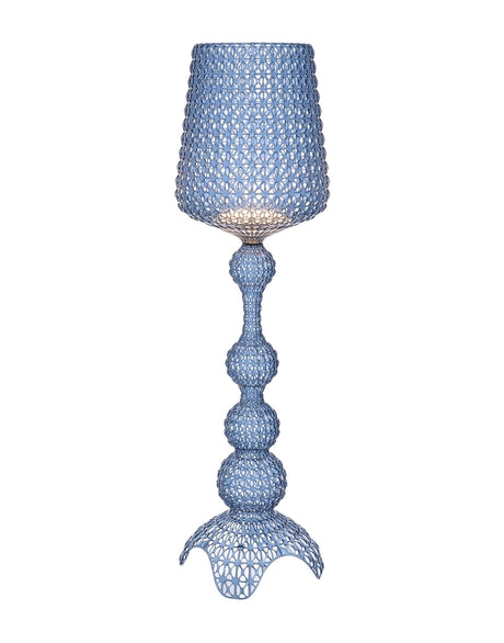 Kartell Kabuki Lampada da Terra Blu LED H 166 cm