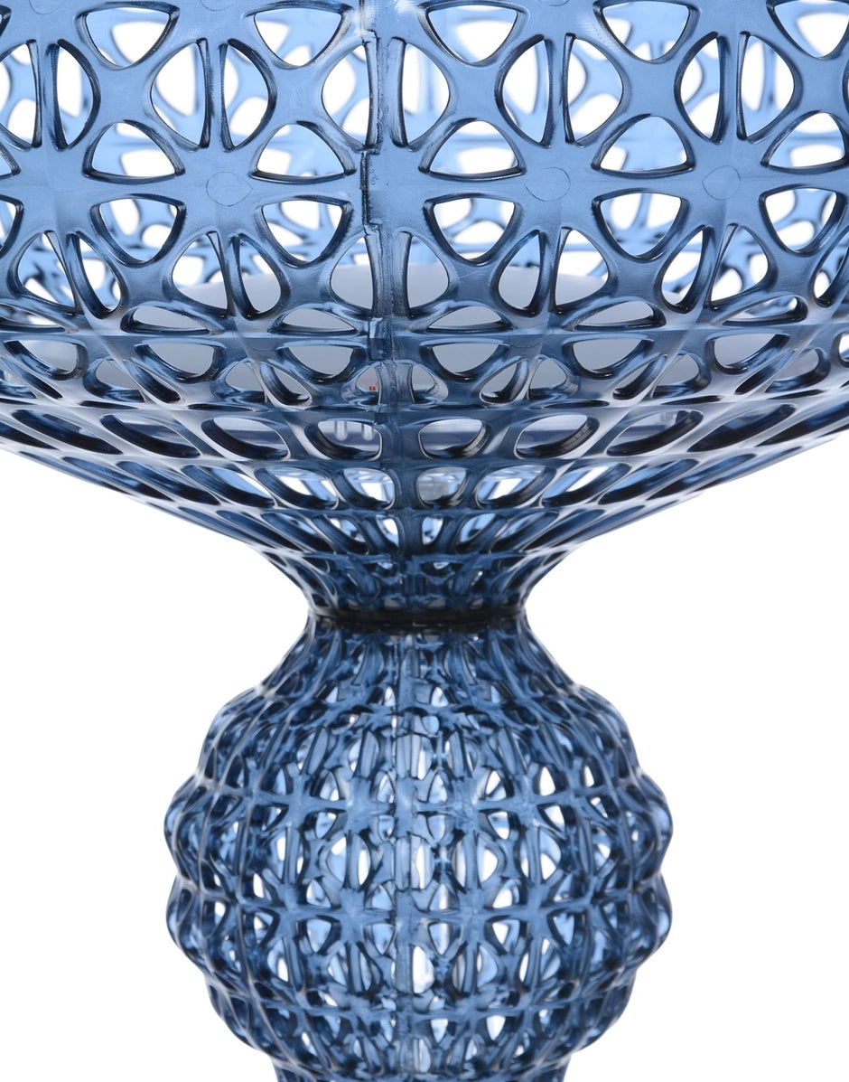 Kartell Kabuki Lampada da Terra Blu LED H 166 cm