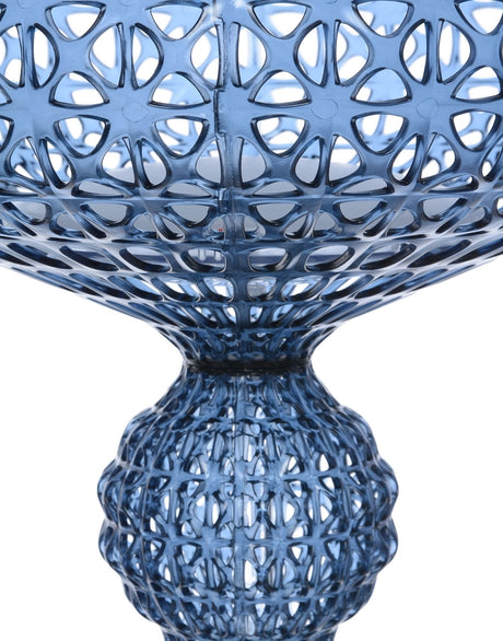 Kartell Kabuki Lampada da Terra Blu LED H 166 cm