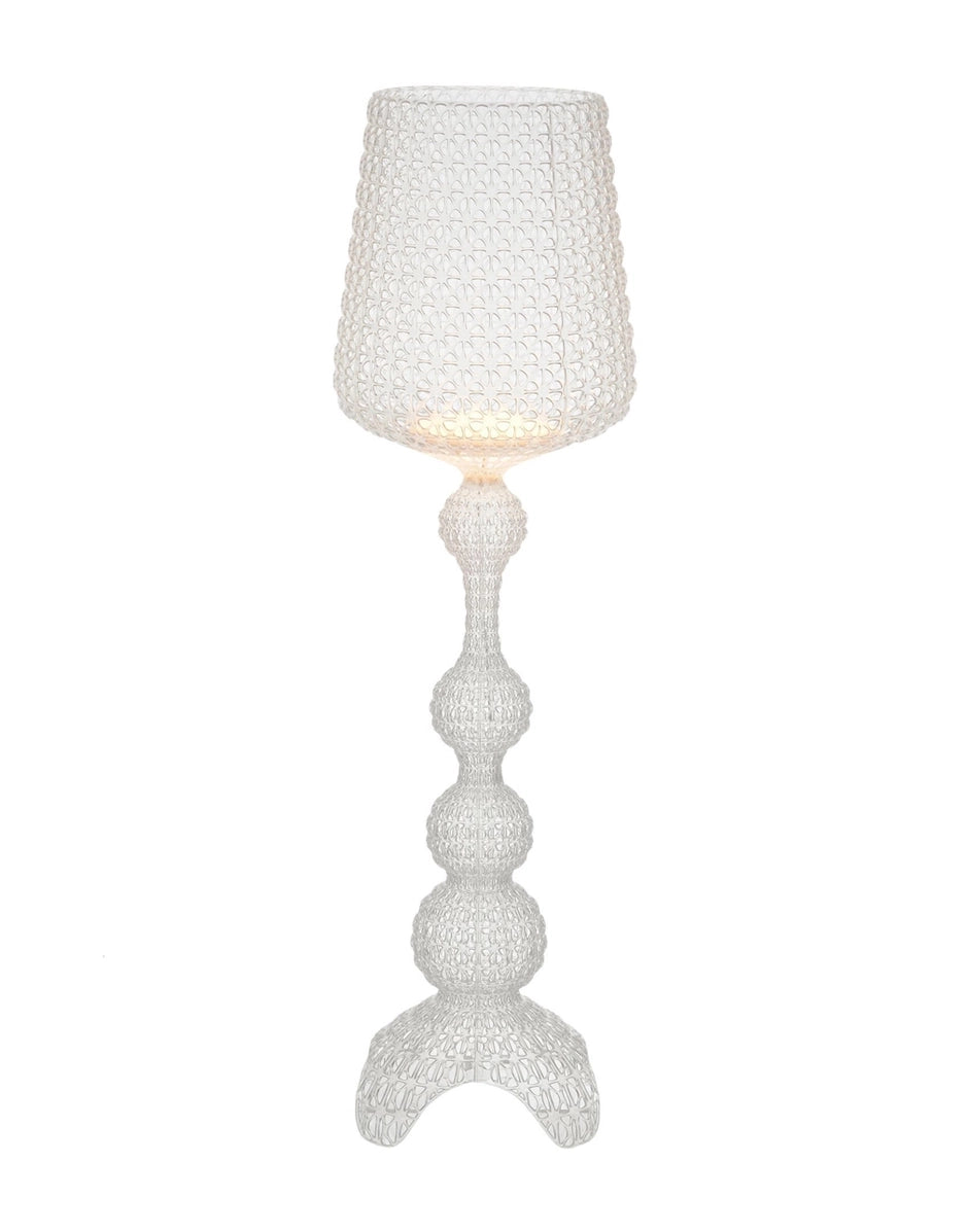 Kartell Kabuki Lampada da Terra Trasparente LED H 166 cm