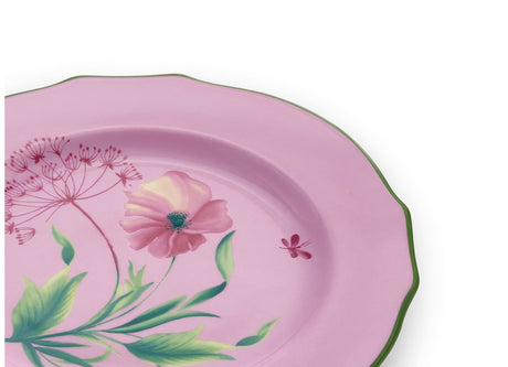 Ginori 1735 – Florenza – Servizio piatti 18 pezzi – Rosa Malva