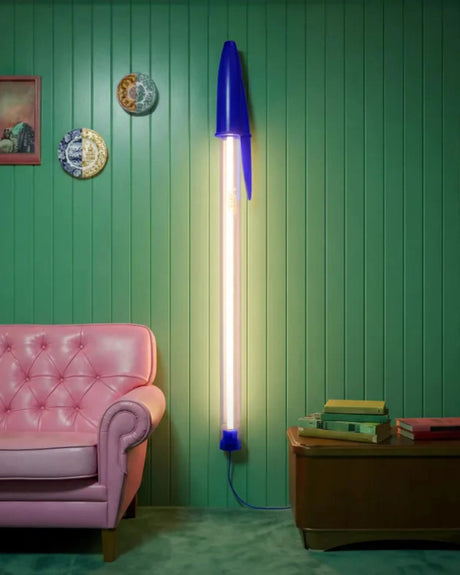 Seletti BIC© Lamp – Lampada LED trasparente/nero | Design Contemporaneo