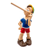 Seletti The Liar Lamp Pinocchio, vista completa su fondo bianco