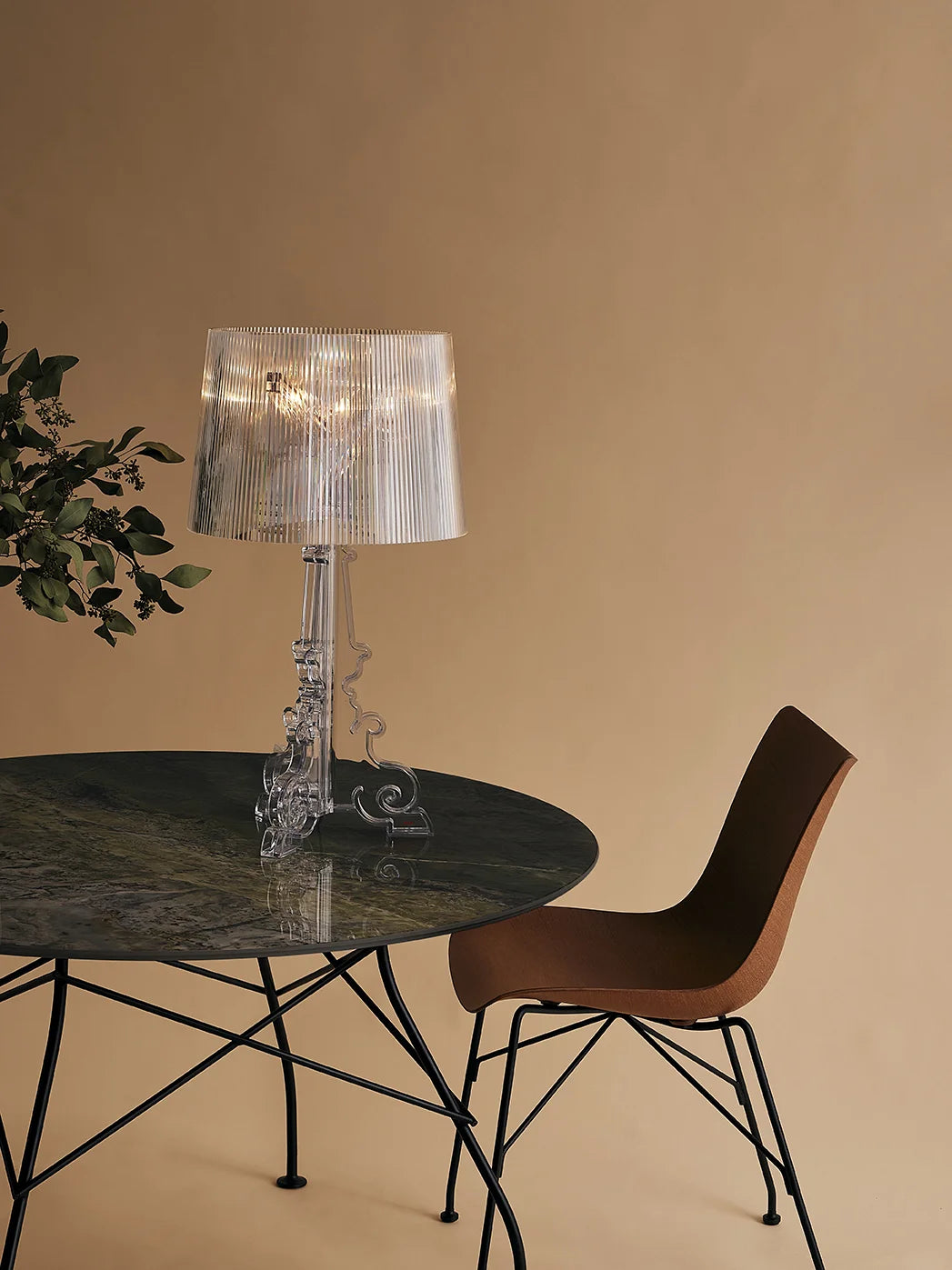 Kartell - Lampada - Bourgie - Trasparente