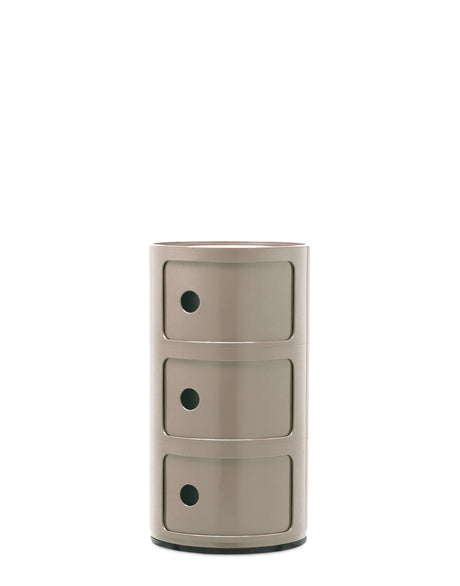 Kartell - Componibili 3 elementi new colors - Tortora