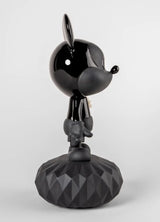Lladró - Mickey Total Black - figura di Topolino