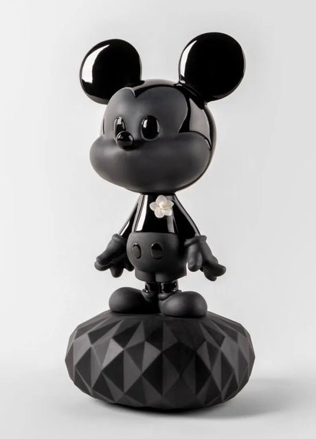 Lladró - Mickey Total Black - figura di Topolino