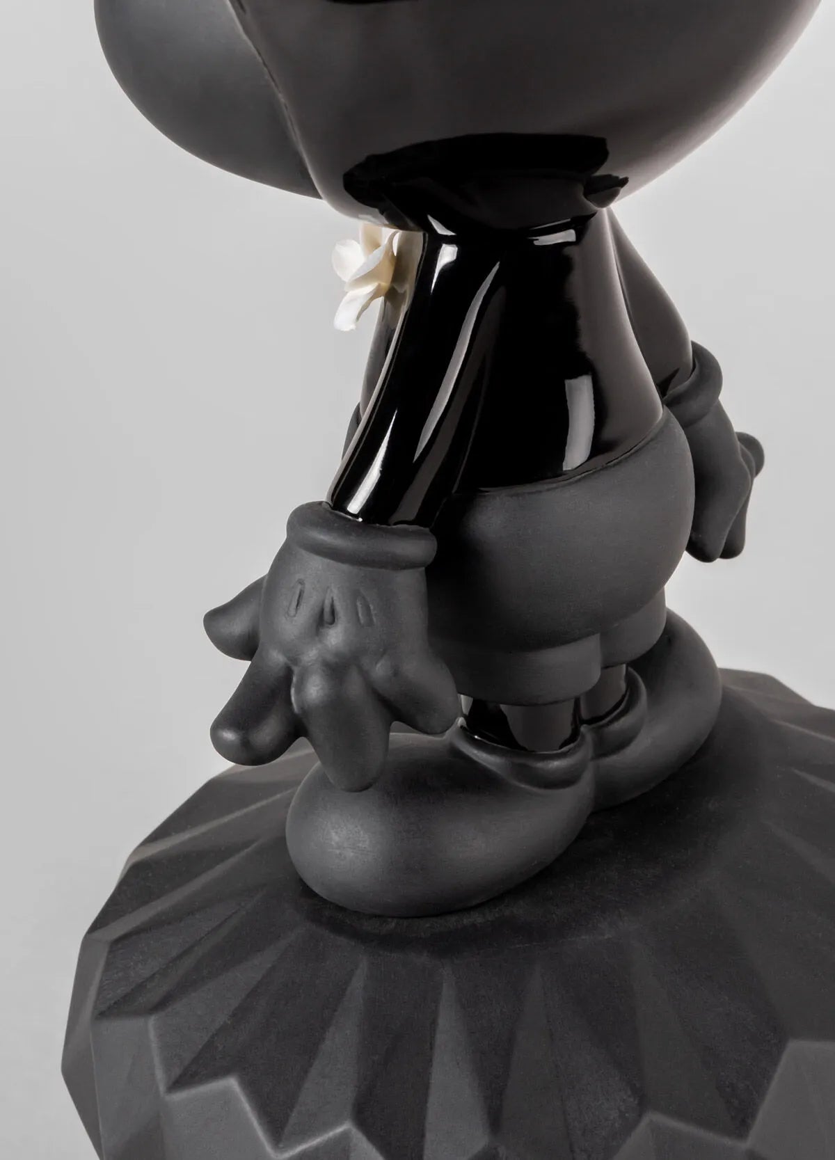 Lladró - Mickey Total Black - figura di Topolino
