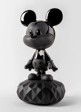 Lladró - Mickey Total Black - figura di Topolino