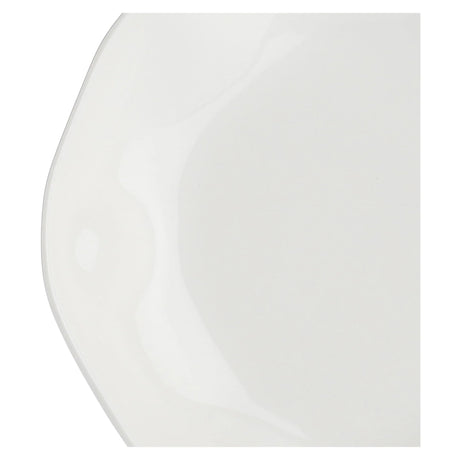 La porcellana bianca - Lunia - Piatto fondo 21x5,5 cm - Set da 6