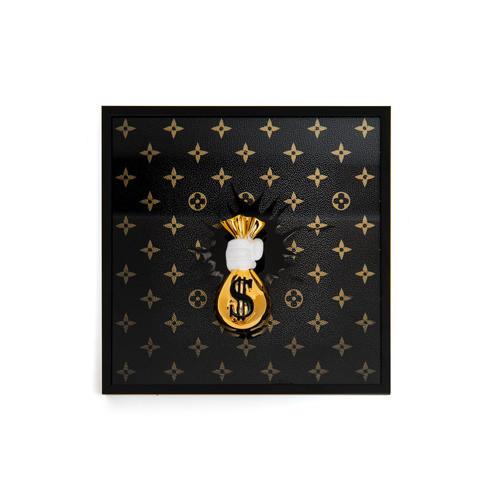 Sequenze Money Bag Luxury Quadro Pop Art 40x40