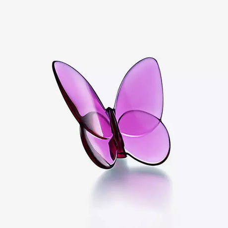 Baccarat – Lucky Butterfly – Farfalla Portafortuna in Cristallo Blu Scarabeo