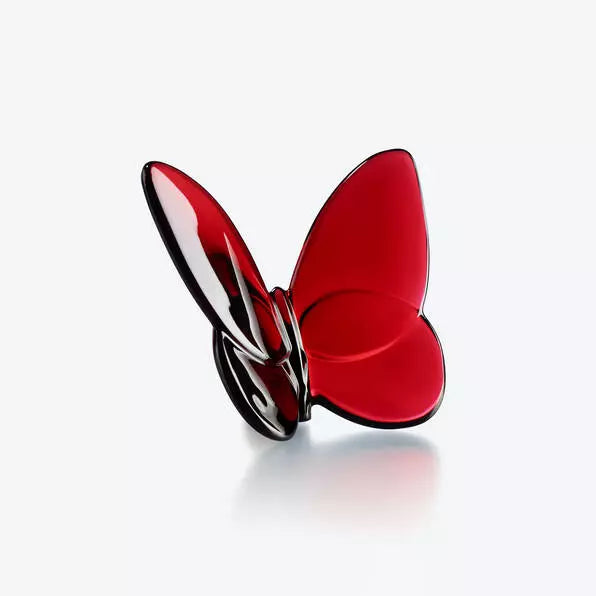 Baccarat – Lucky Butterfly – Farfalla Portafortuna in Cristallo Blu Scarabeo