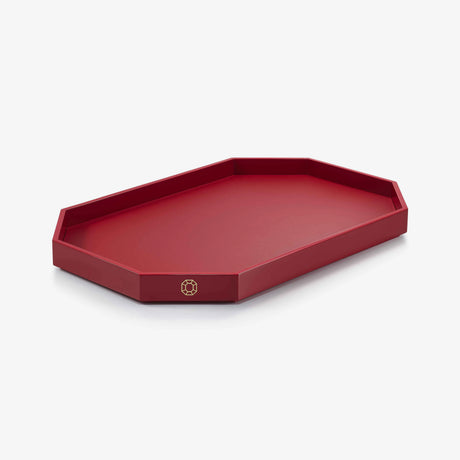 Baccarat – Vassoio Octogone Rosso Grande