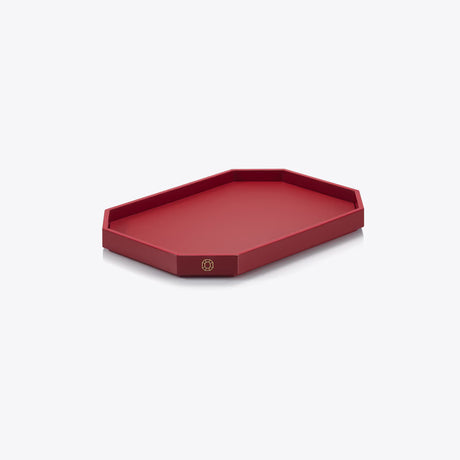 Baccarat – Vassoio Octogone Rosso Piccolo