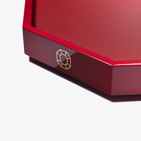 Baccarat – Vassoio Octogone Rosso Piccolo