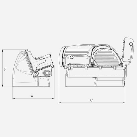 Berkel - Home Line 200 PLUS Rosso - Affettatrice domestica