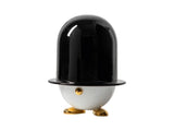 Mr. James modello 1842 di Bosa, scultura e contenitore in ceramica con cappello nero