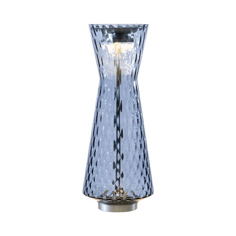 VENINI - Tiara Luce - Lampada H48 col. Uva - Blu fumè