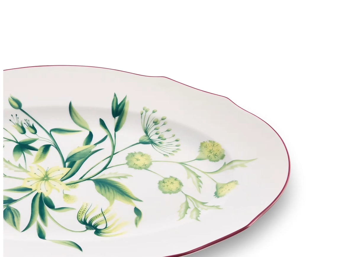 Ginori 1735 – Florenza – Piatto Ovale – Verde Acanto