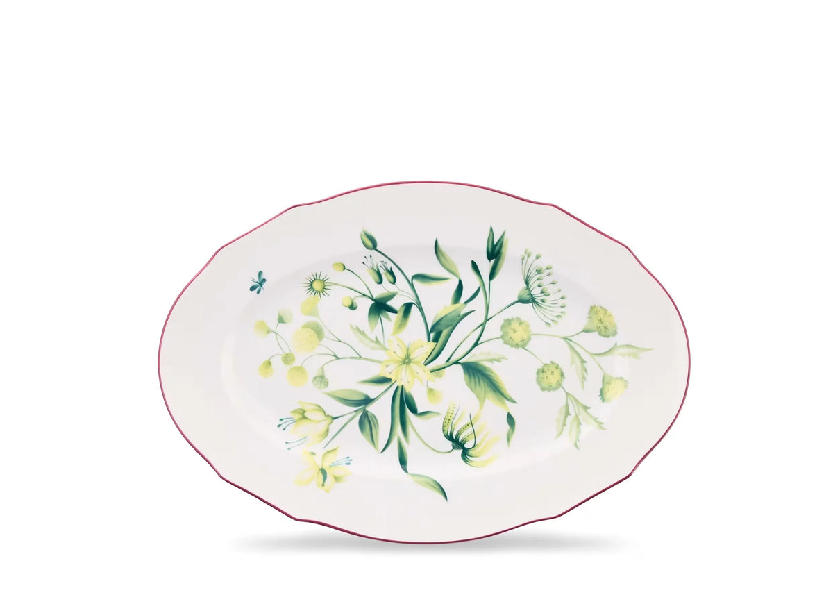 Ginori 1735 – Florenza – Piatto Ovale – Verde Acanto