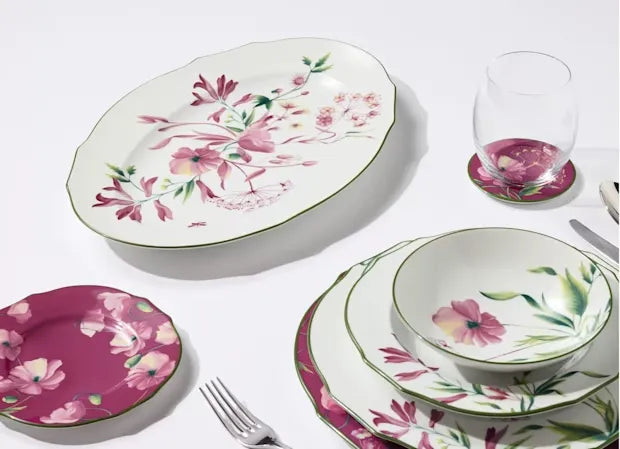Ginori 1735 – Florenza – Piatto Ovale – Rosa Malva