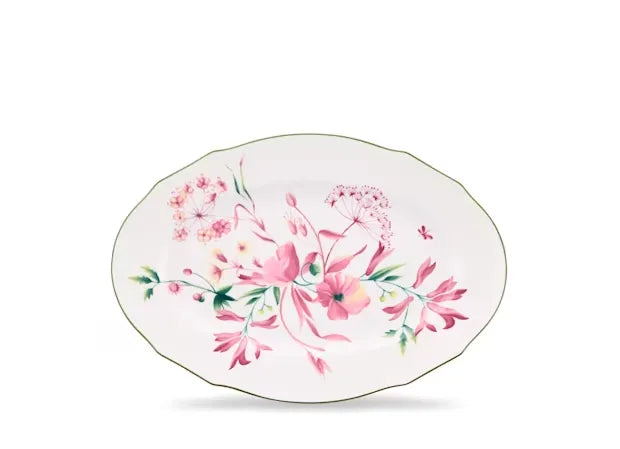 Ginori 1735 – Florenza – Piatto Ovale – Rosa Malva