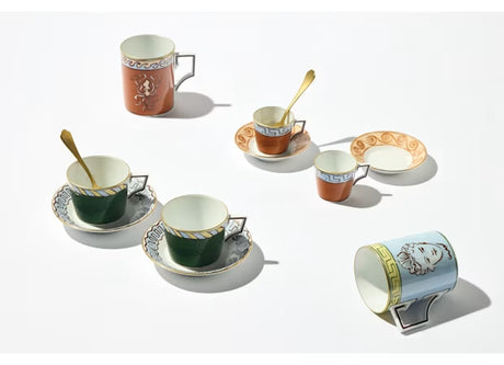 Ginori 1735 - Il Viaggio di Nettuno - Servizio da the per 2 - Pine Green