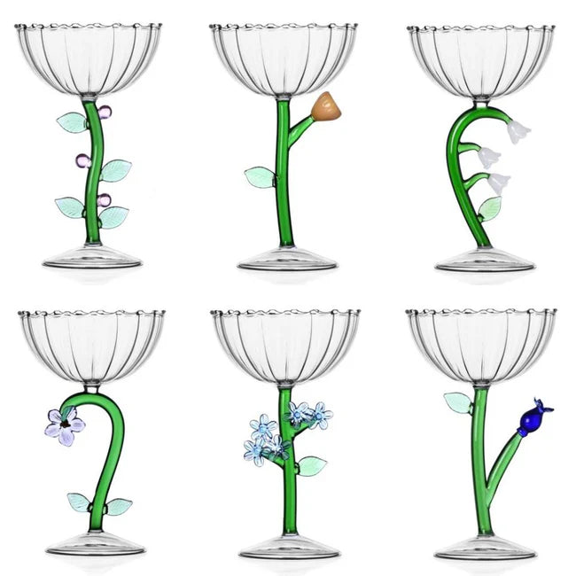 Ichendorf Milano – Ichendorf - Botanica - Set 6 coppe champagne
