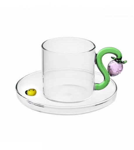 Ichendorf Milano – Ichendorf - Fruits e Flowers Tazza caffè con piattino