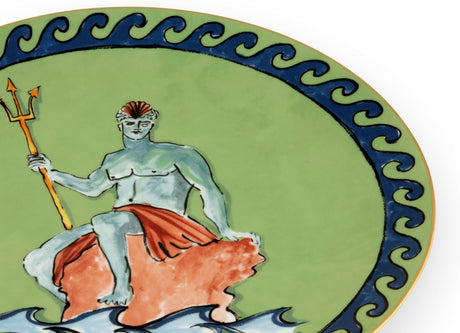 Ginori 1735 - Il Viaggio di Nettuno - Centrotavola e segnaposto - Moss Green