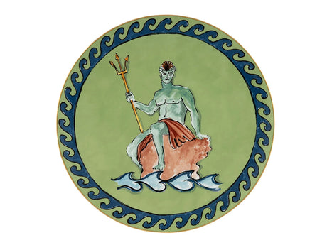 Ginori 1735 - Il Viaggio di Nettuno - Centrotavola e segnaposto - Moss Green