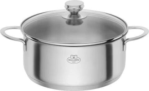 Ballarini 1889 – Ballarini - Ancona - Casseruola 2 manici con coperchio 24cm