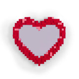 Seletti - Pixel mirror - Heart