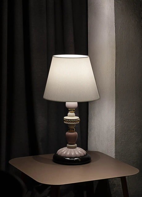 Lladrò - Lampada da tavolo - Firefly - Rosa e oro (CE)