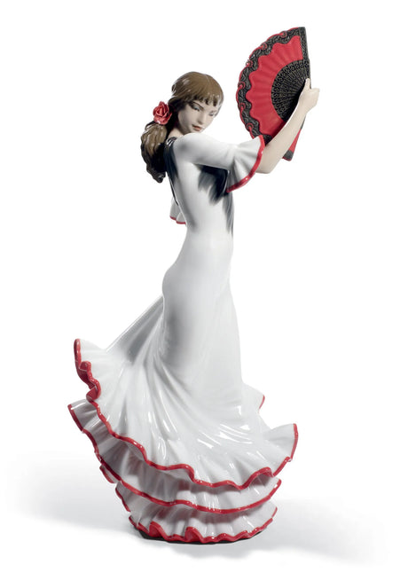 Lladró - Donna Flamenco - Anima e Passione - Ed. 60° Anniversario - Rosso