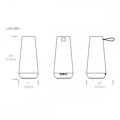 Pablo - Uma Mini - Lampada da tavolo con speaker