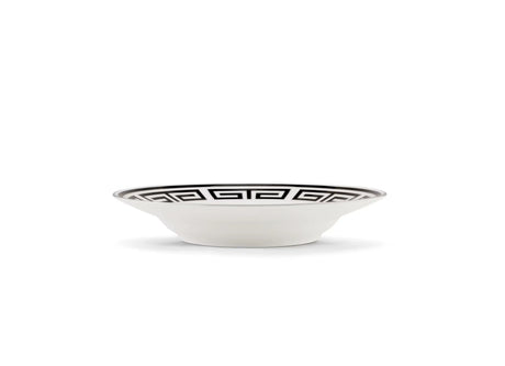 Ginori 1735 - Labirinto nero e platino - Servizio di piatti 18 pezzi