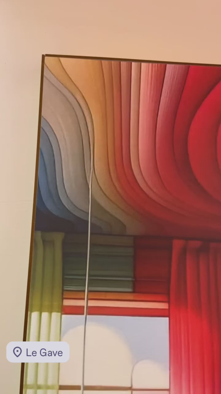 Lineedesign - Armonie Fluide - Quadro in tela 60X90 cm