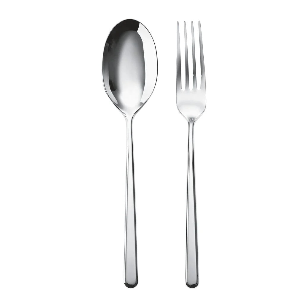 Sambonet - Linear - Set 2 posate a servire Acciaio Mirror