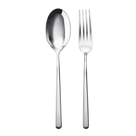 Sambonet - Linear - Set 2 posate a servire Acciaio Mirror