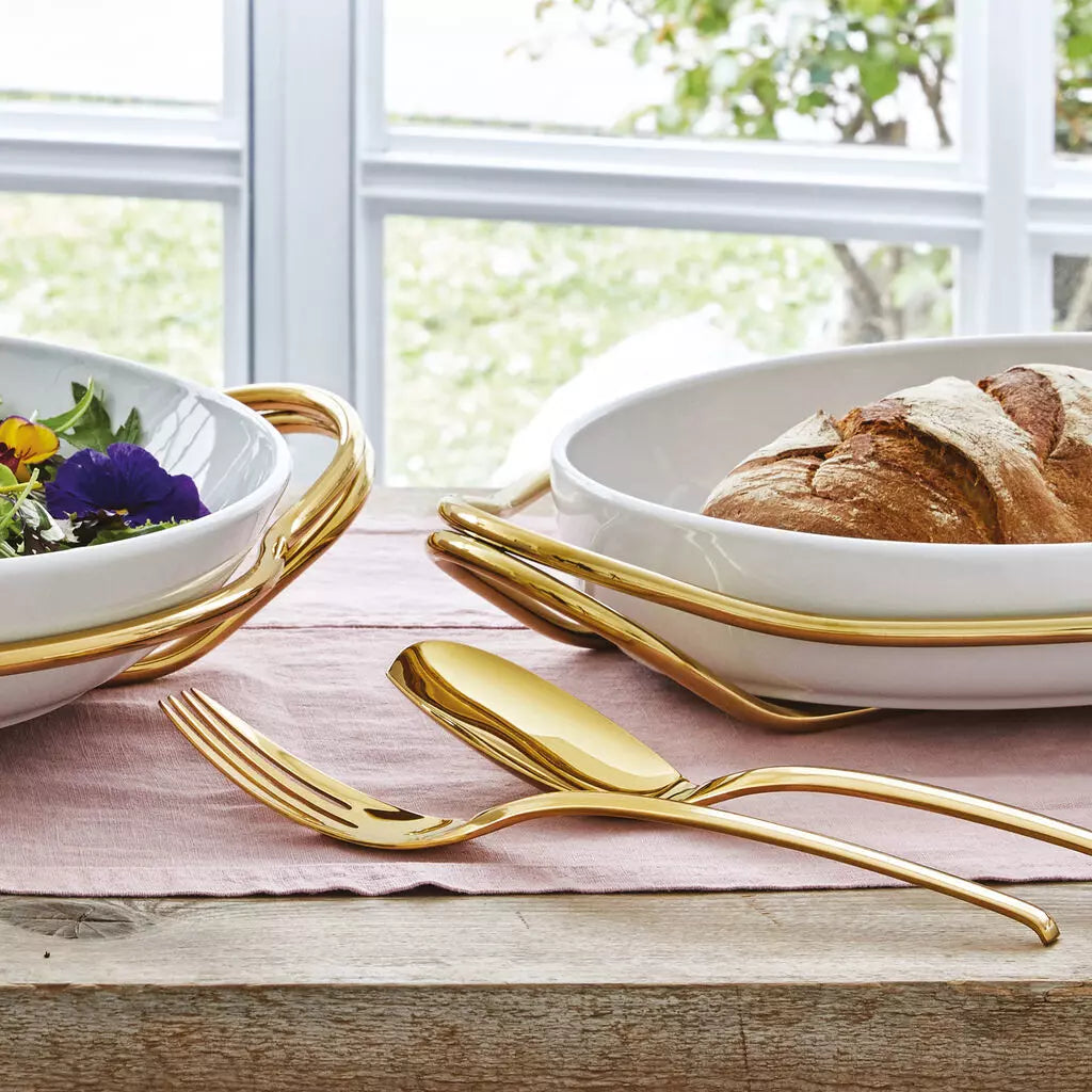Sambonet - Living - Set 2 Posate a Servire PVD Gold