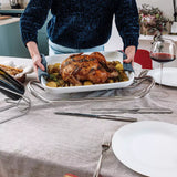 Sambonet - Living - Set forchettone e coltello arrosto Acciaio Mirror