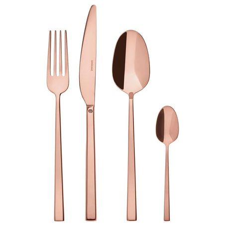 Sambonet - Rock - Servizio posate 24 pezzi PVD Copper