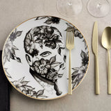Sambonet - Rock - Set 6 forchettine dolce Antique PVD Champagne