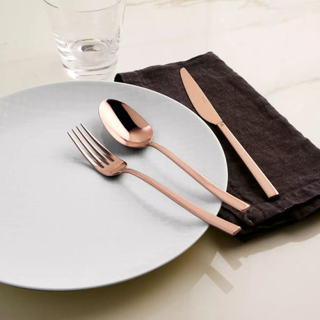 Sambonet - Rock - Set 6 forchettine dolce PVD Copper
