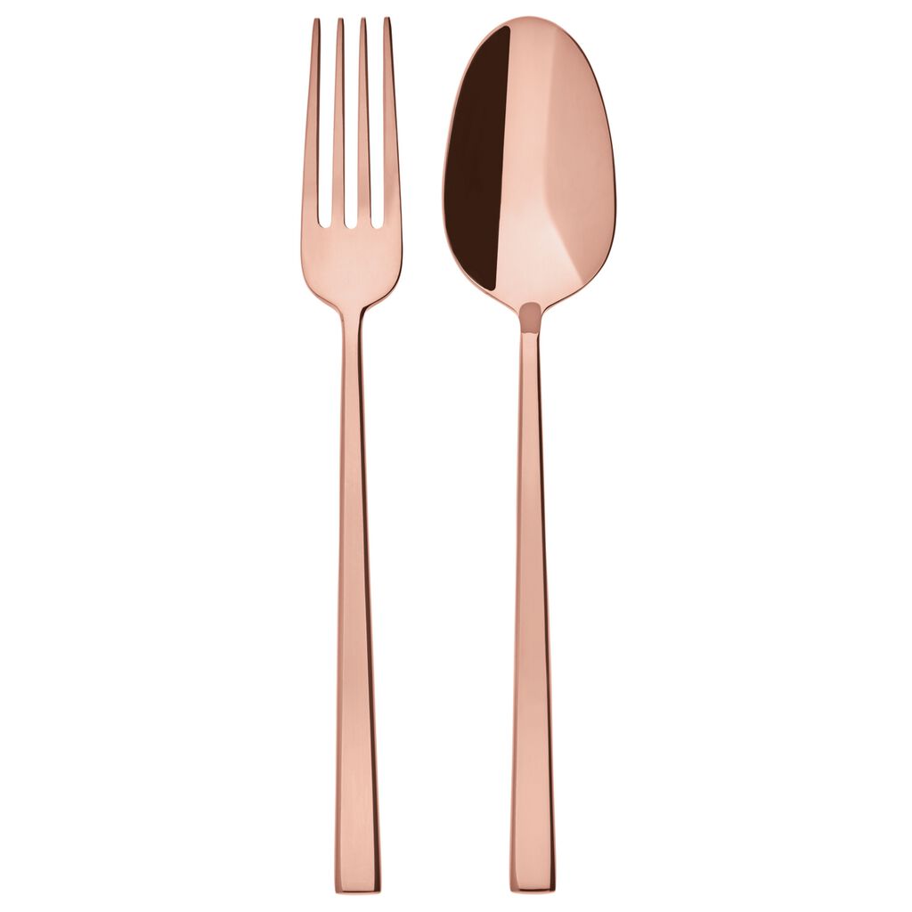Sambonet - Rock - Set 2 posate a servire PVD Copper