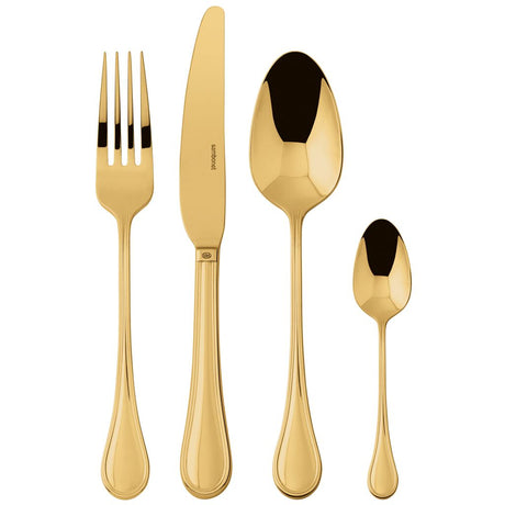 Sambonet - Royal - Servizio posate 24 pezzi PVD Gold